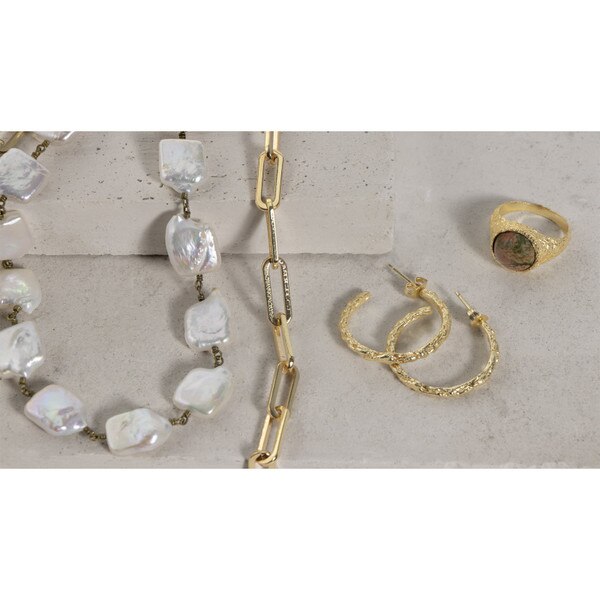 Ava Hoop Earrings Lifestyle 16